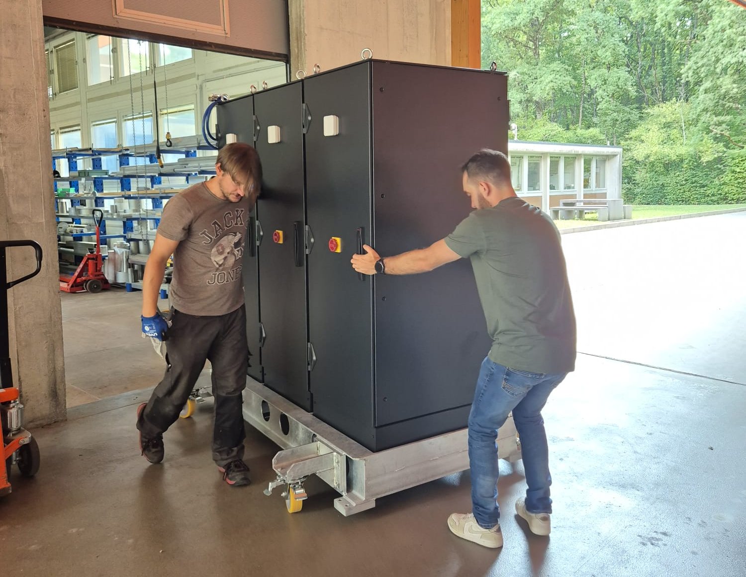 Moving racks through the obs